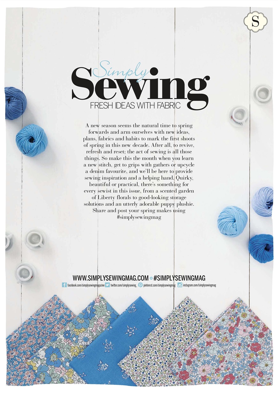 Simply Sewing Preview Pages