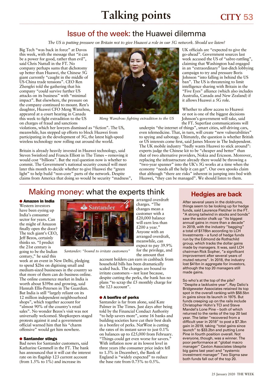 The Week Preview Pages