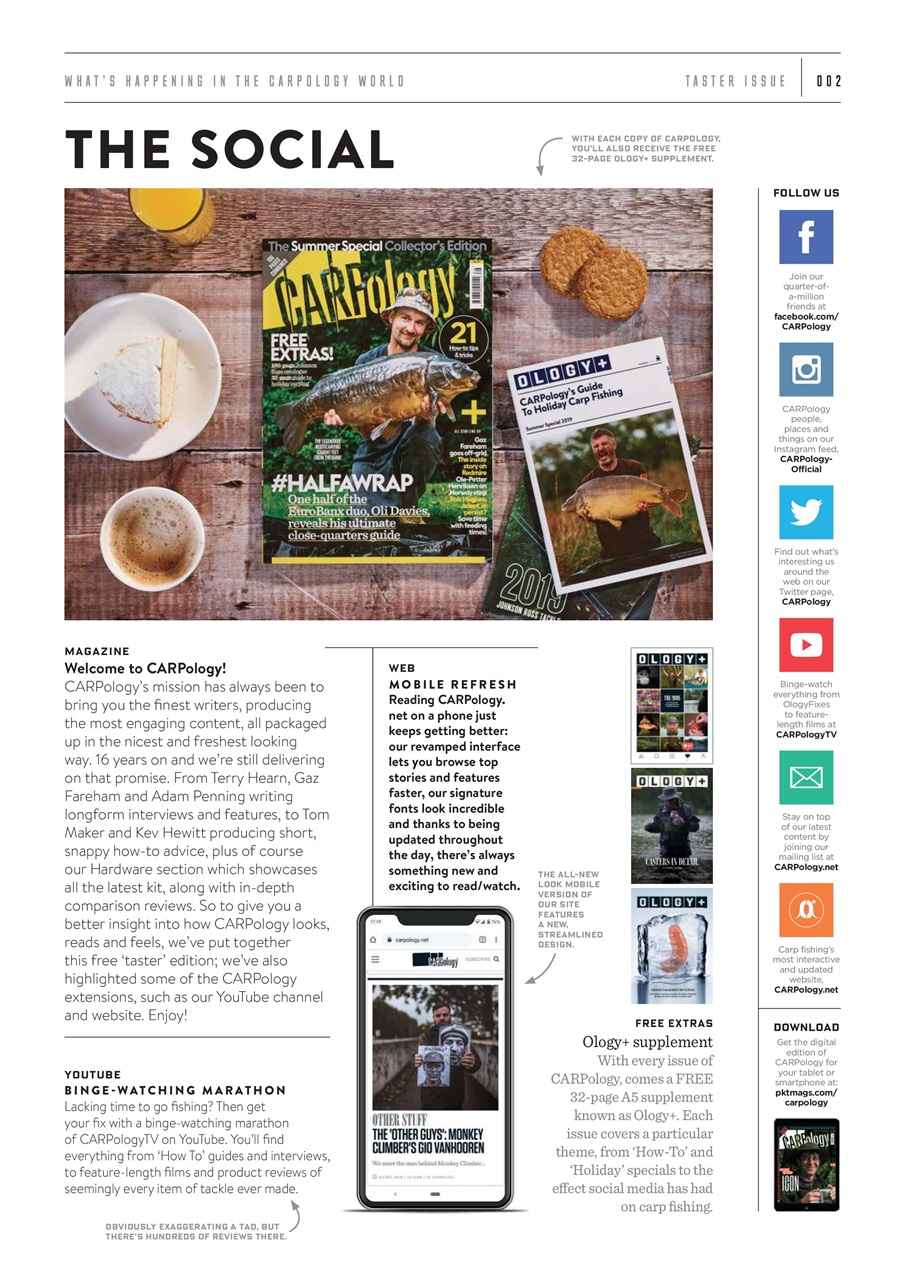 CARPology Magazine Preview Pages