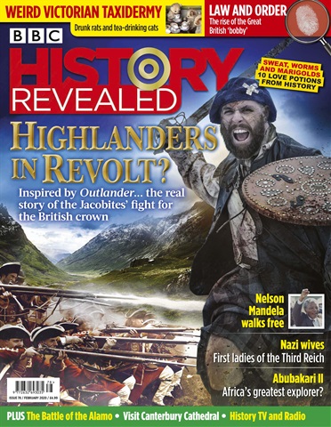 BBC History Revealed Magazine issue February 2020