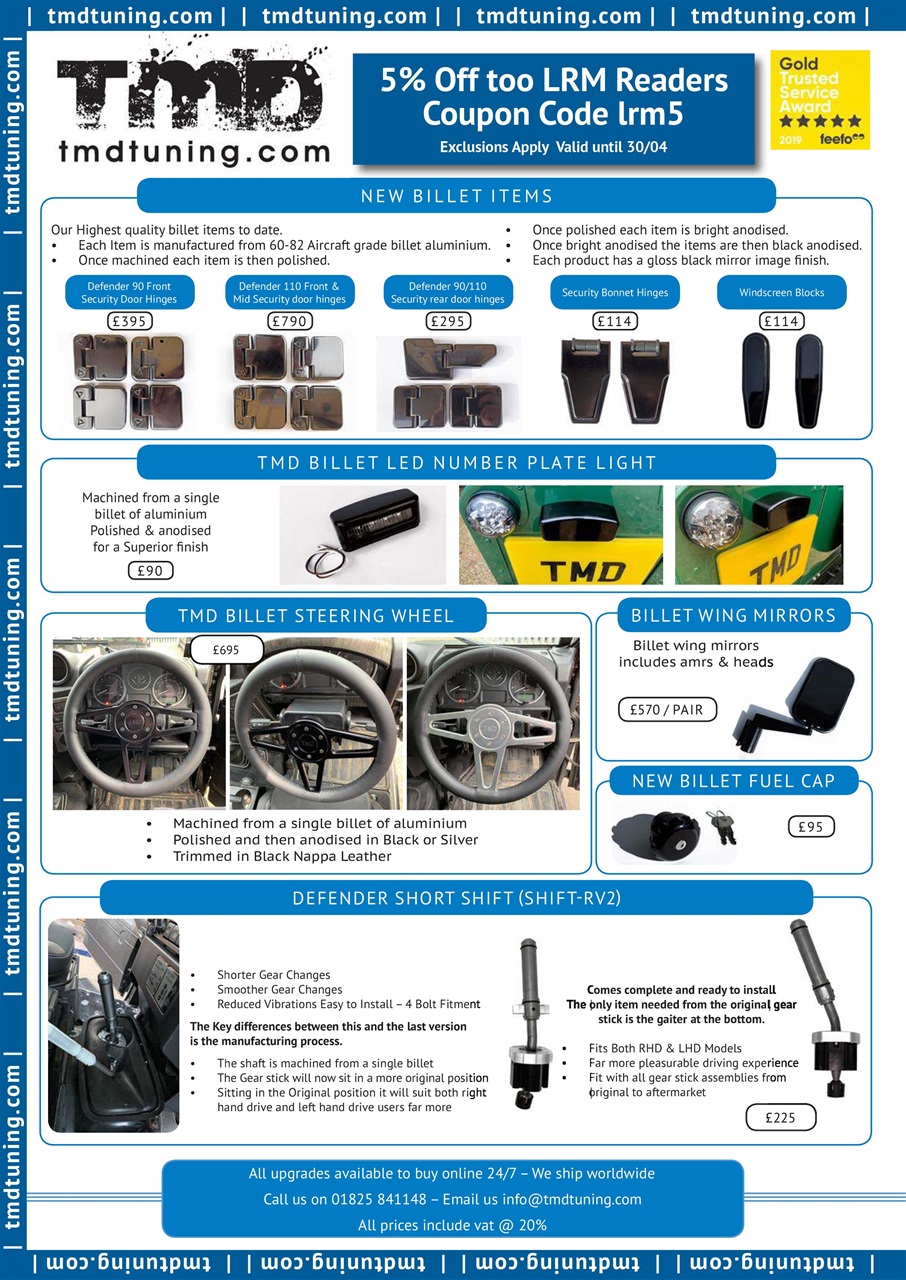 Land Rover Monthly Preview Pages