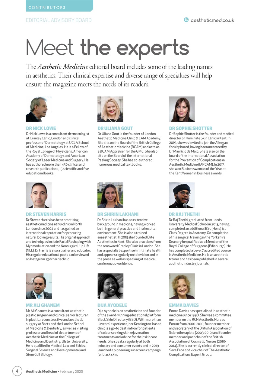 Aesthetic Medicine Preview Pages