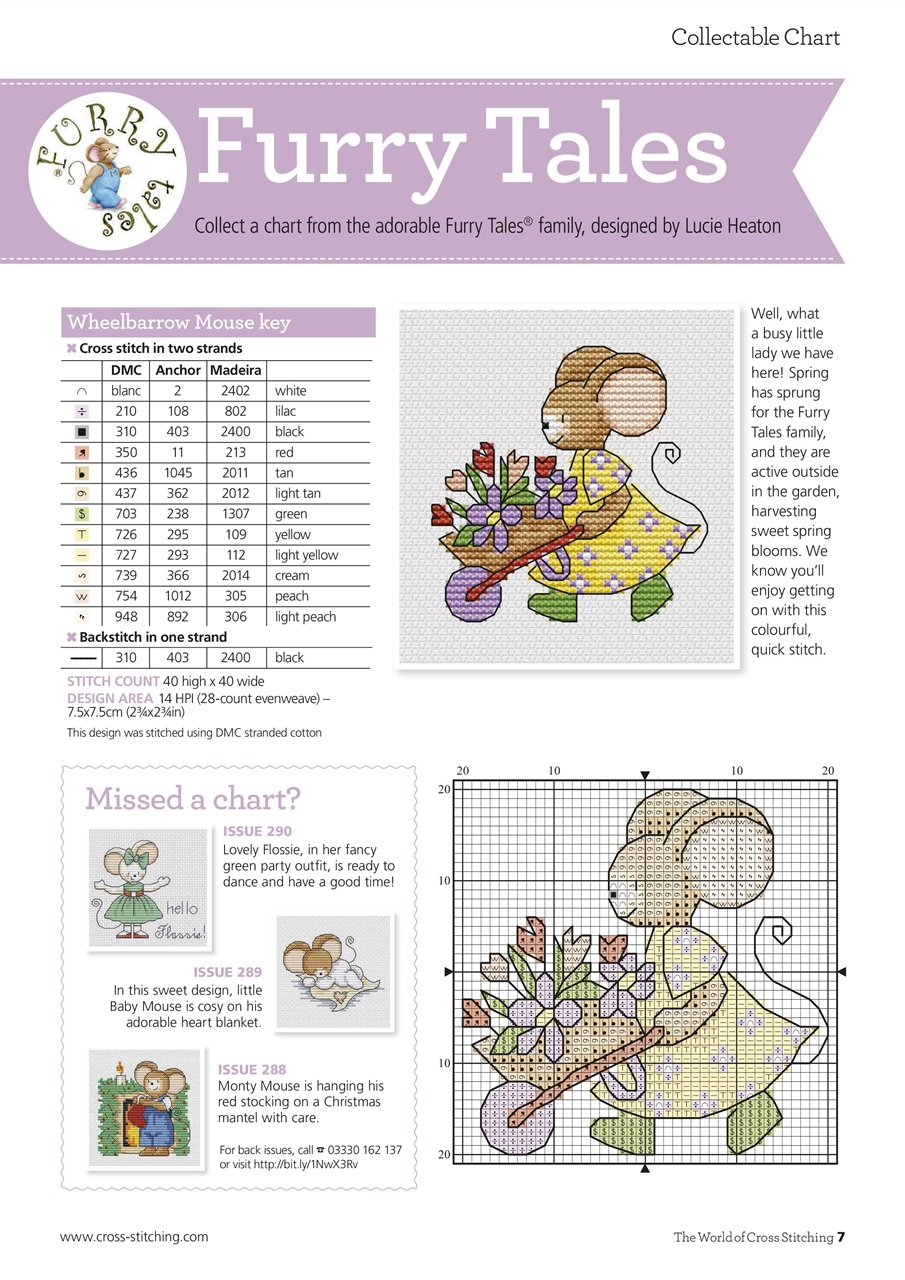 The World of Cross Stitching Preview Pages