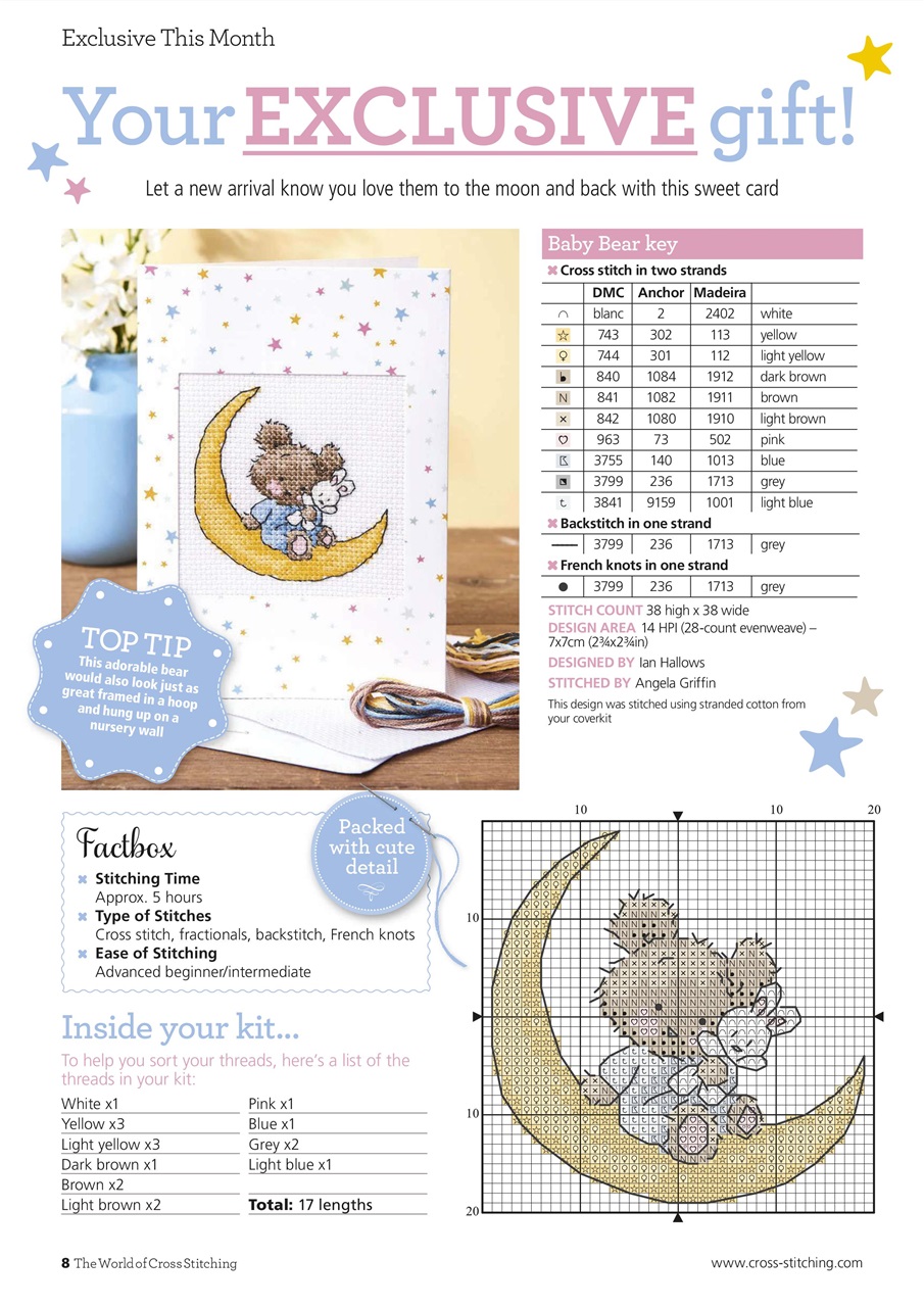 The World of Cross Stitching Preview Pages