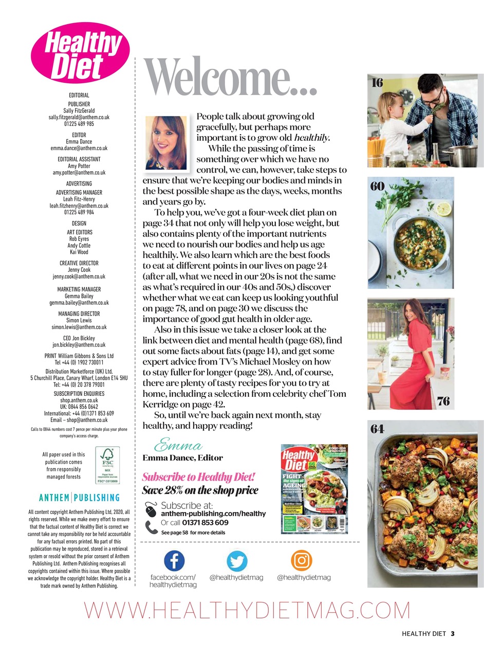 Healthy Diet Preview Pages