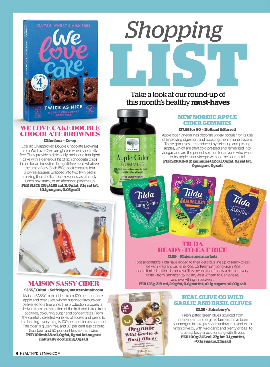 Healthy Diet Preview Pages