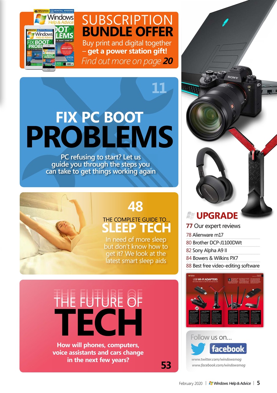 Windows Help & Advice Preview Pages