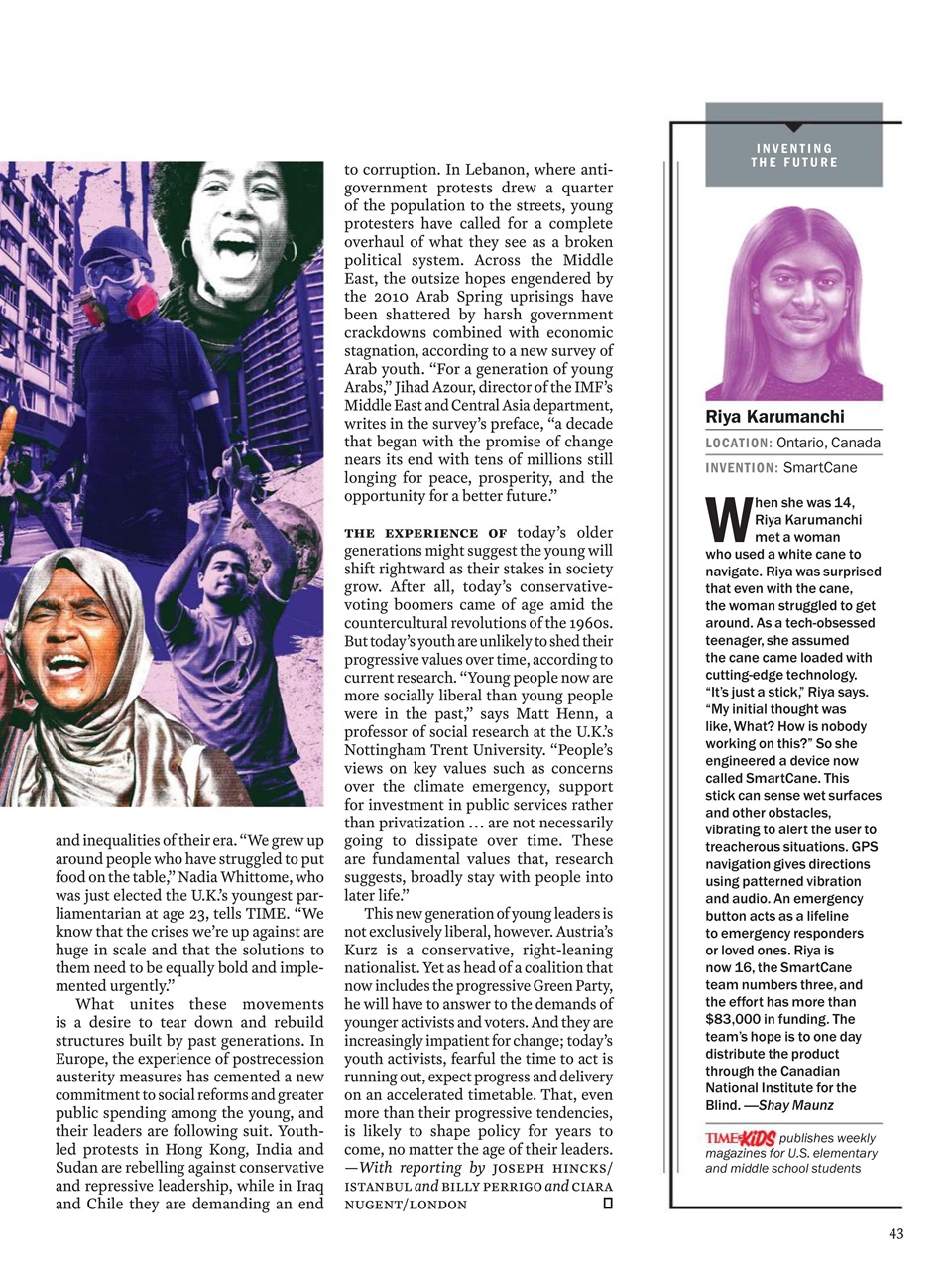 TIME Magazine Europe Preview Pages