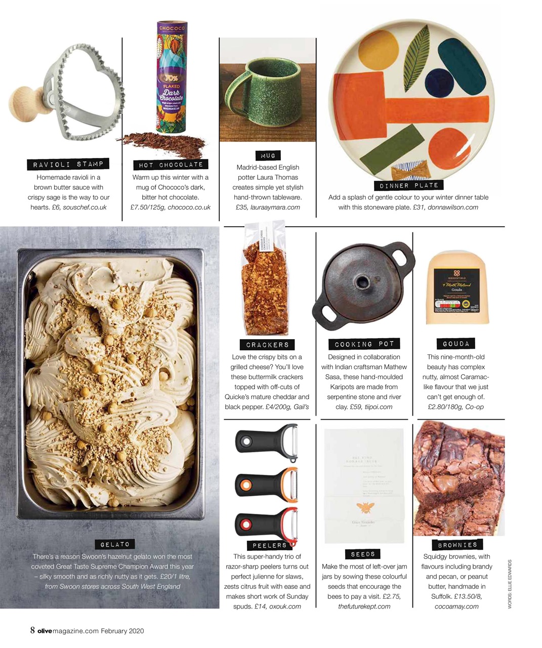 Olive Magazine Preview Pages