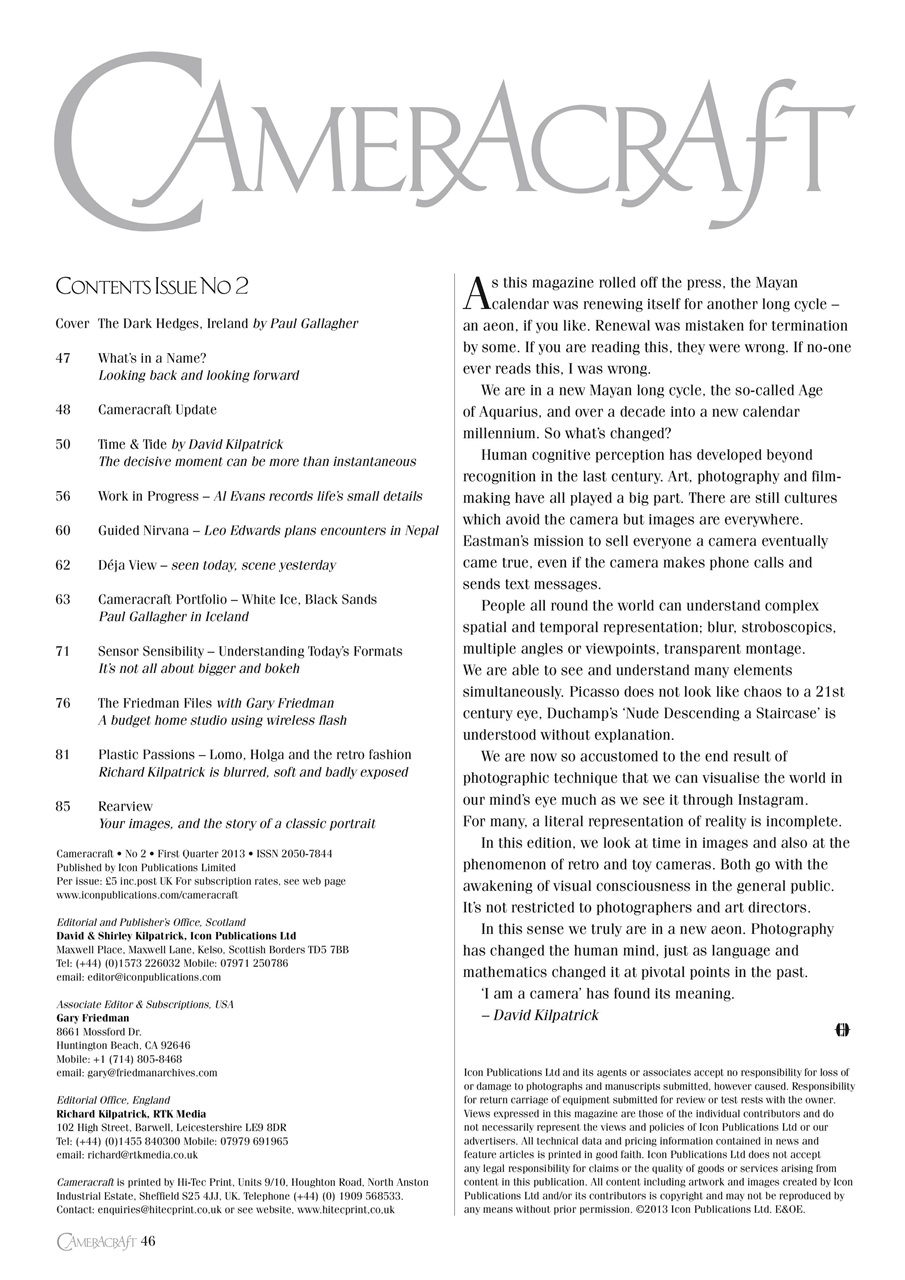 f2 Cameracraft Preview Pages