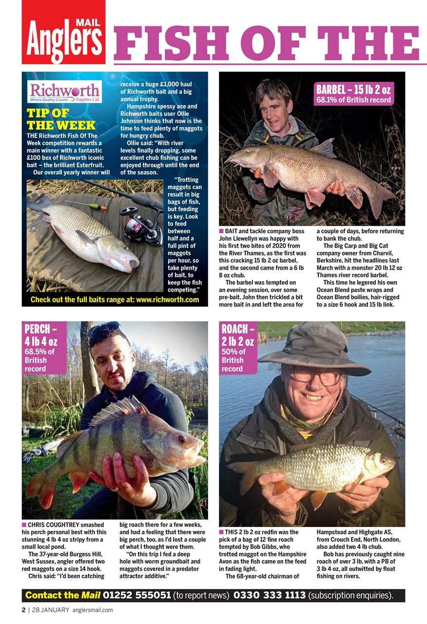 Anglers Mail Preview Pages