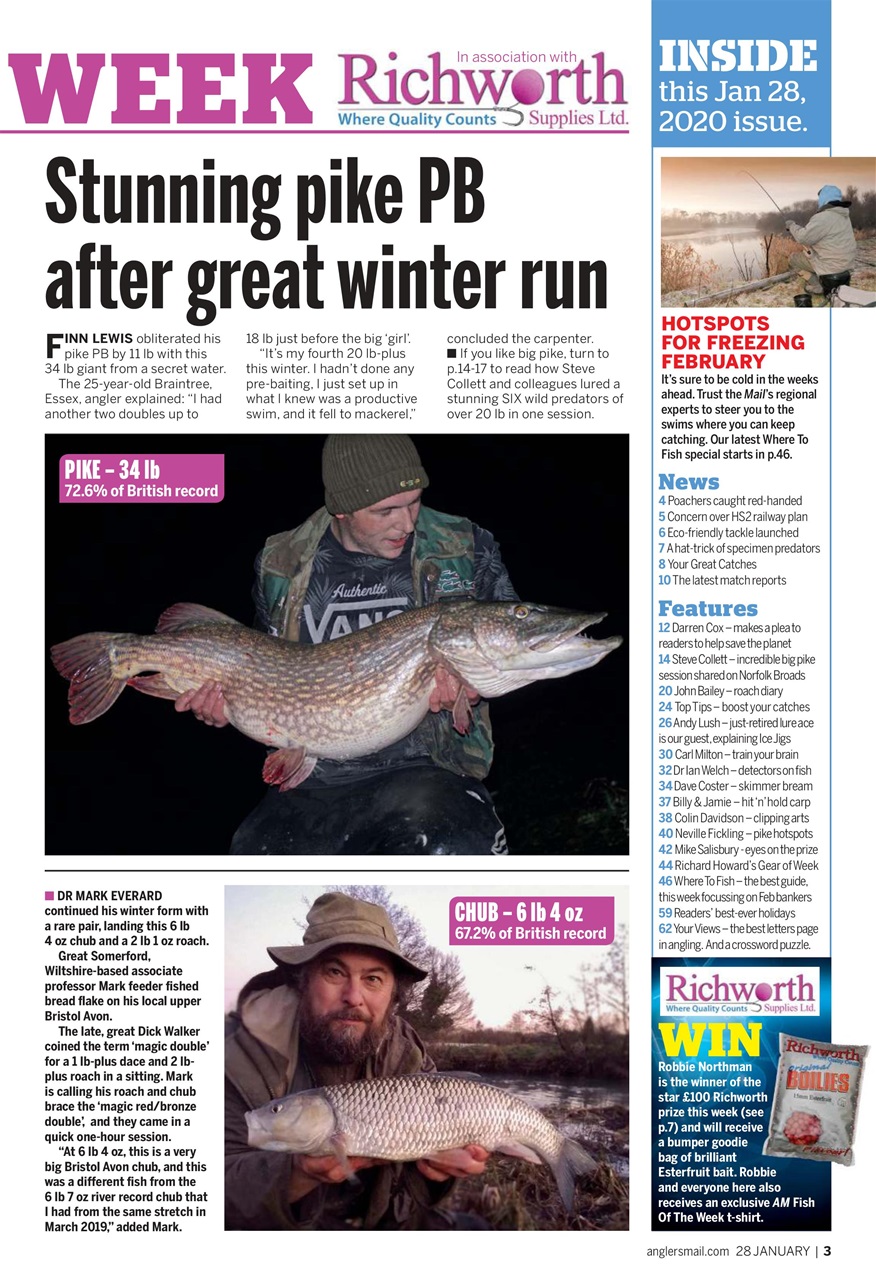 Anglers Mail Preview Pages