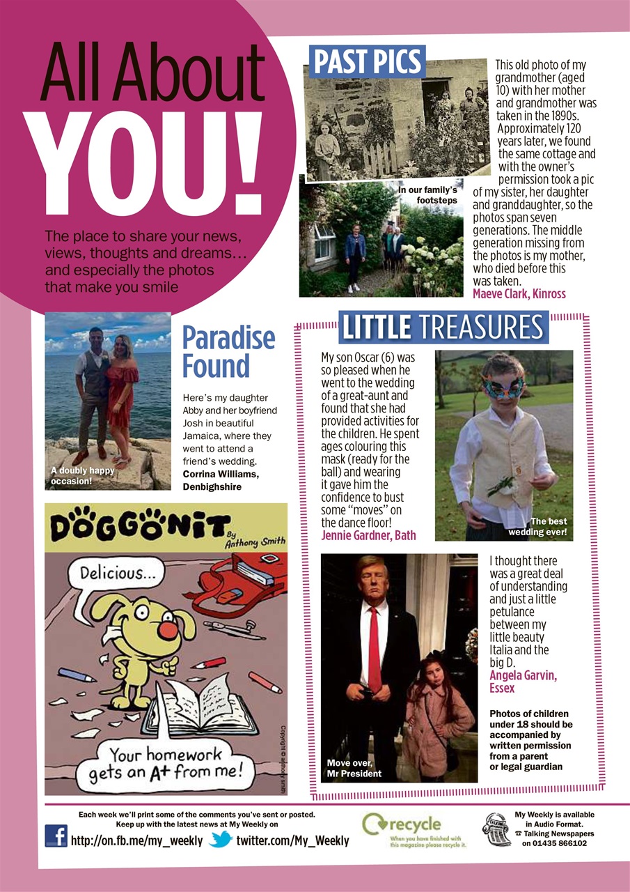 My Weekly Preview Pages