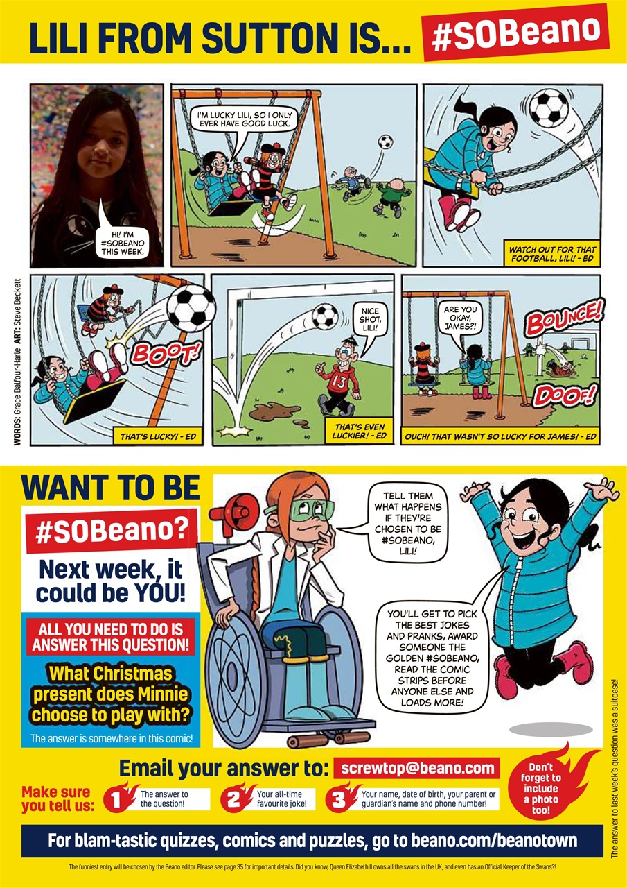 Beano Preview Pages