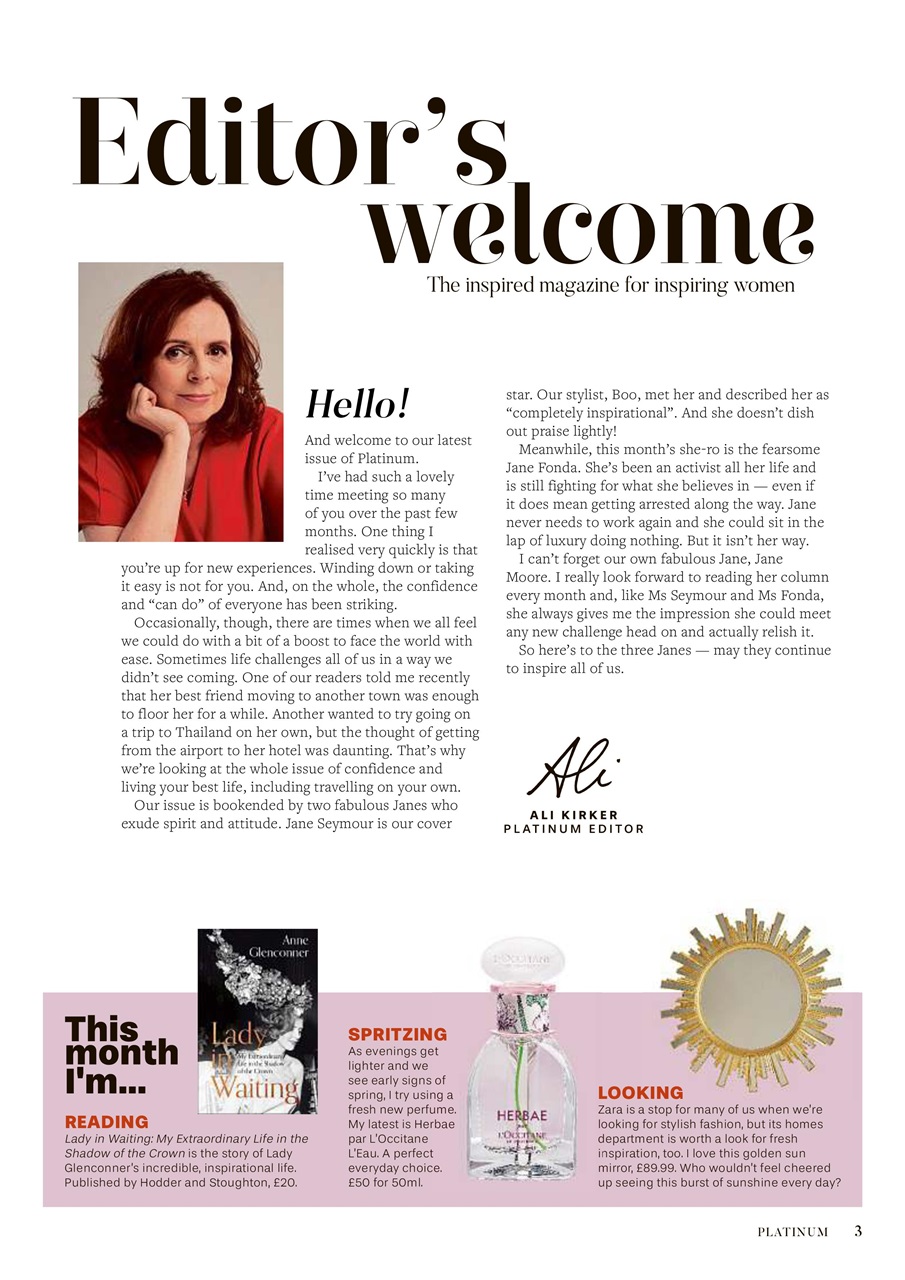 Platinum Preview Pages