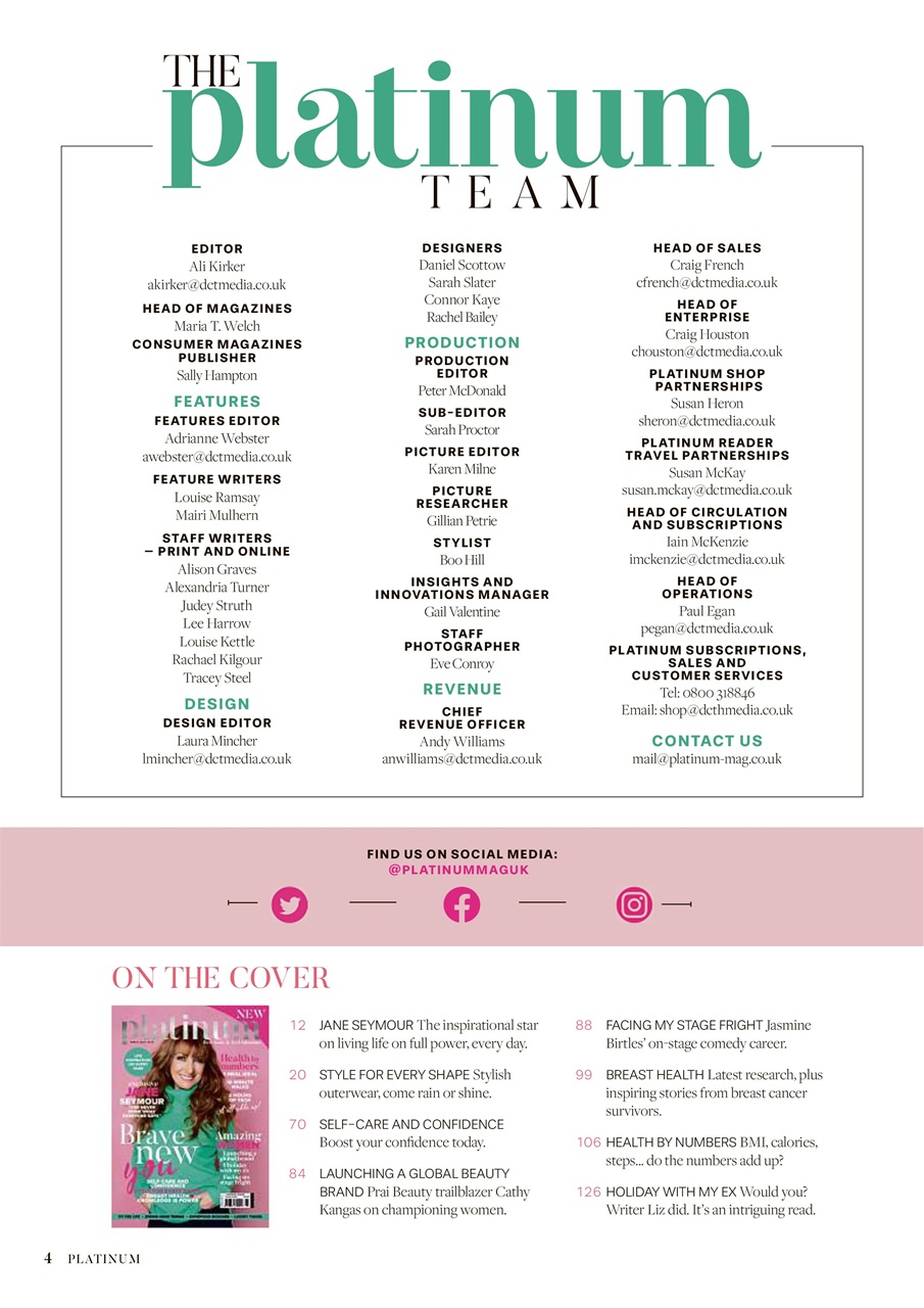 Platinum Preview Pages