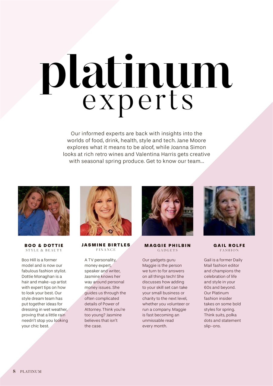 Platinum Preview Pages