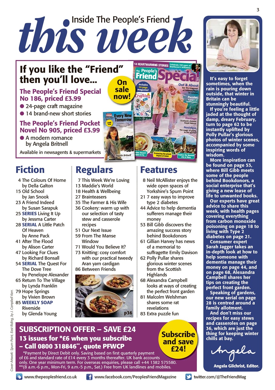 The People’s Friend Preview Pages