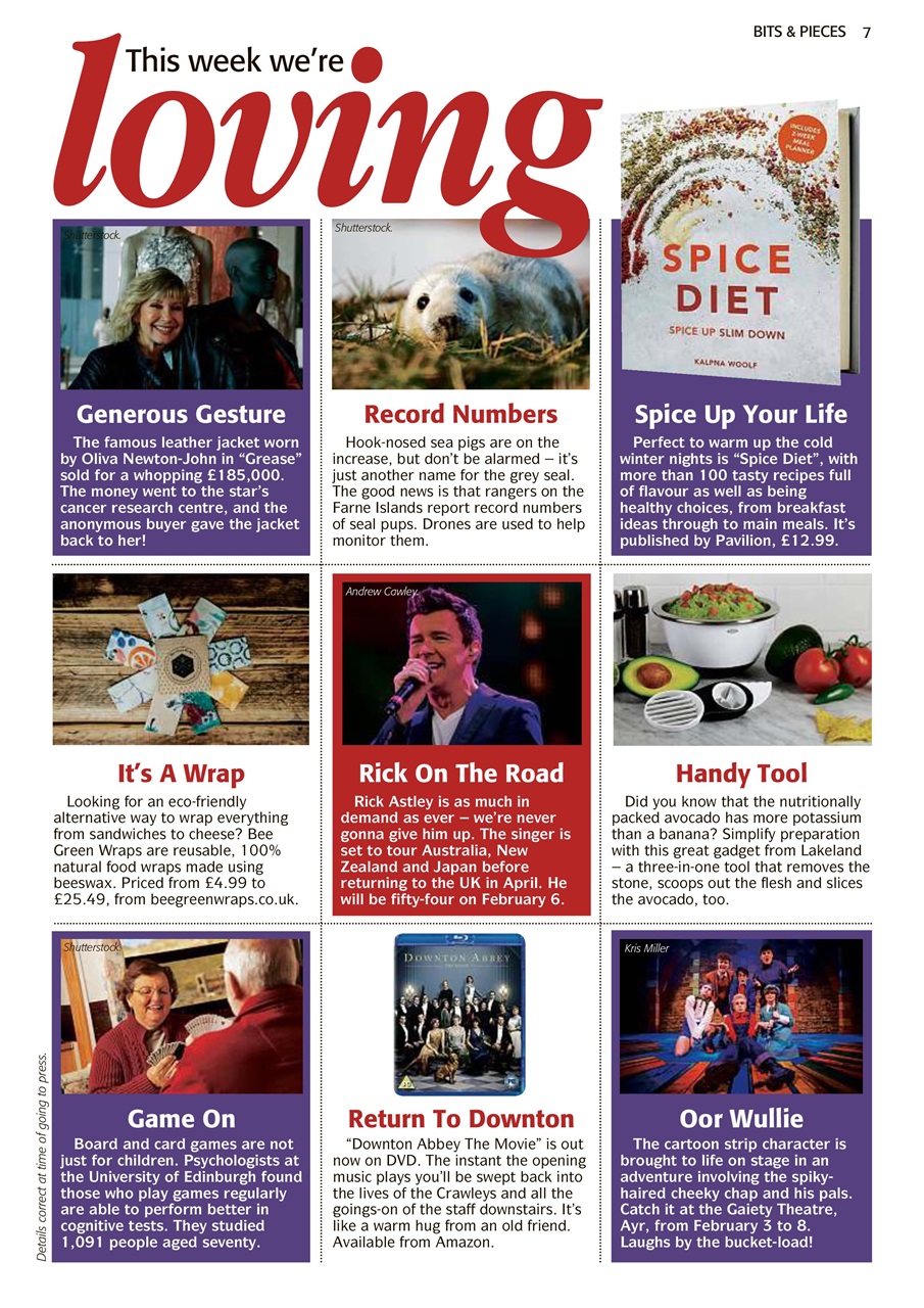 The People’s Friend Preview Pages