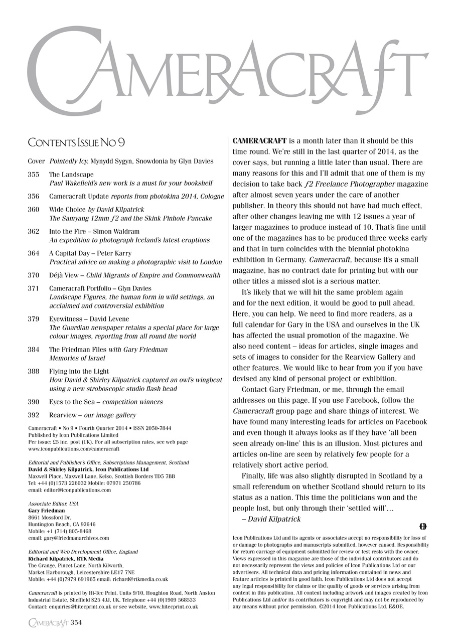 f2 Cameracraft Preview Pages