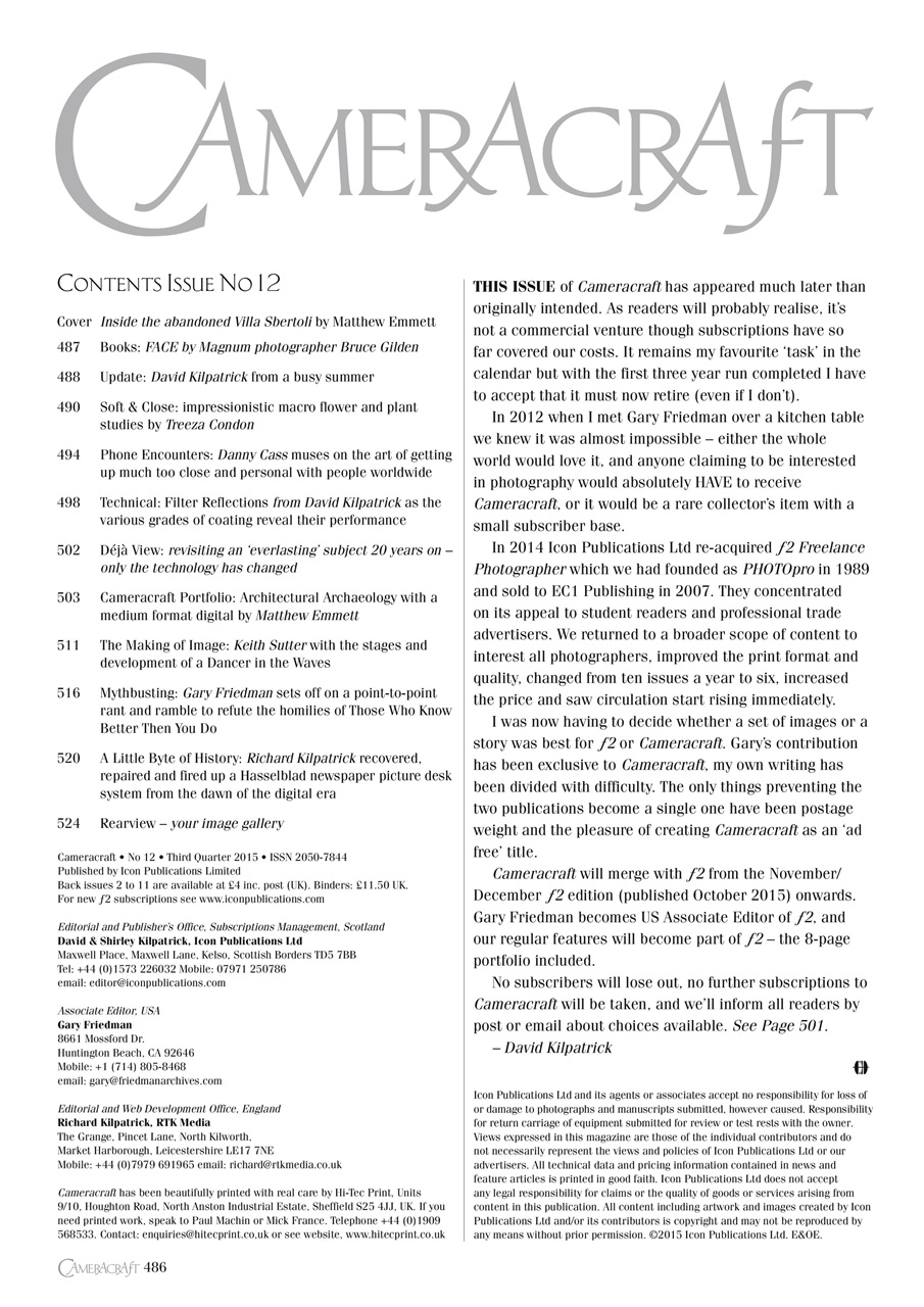 f2 Cameracraft Preview Pages