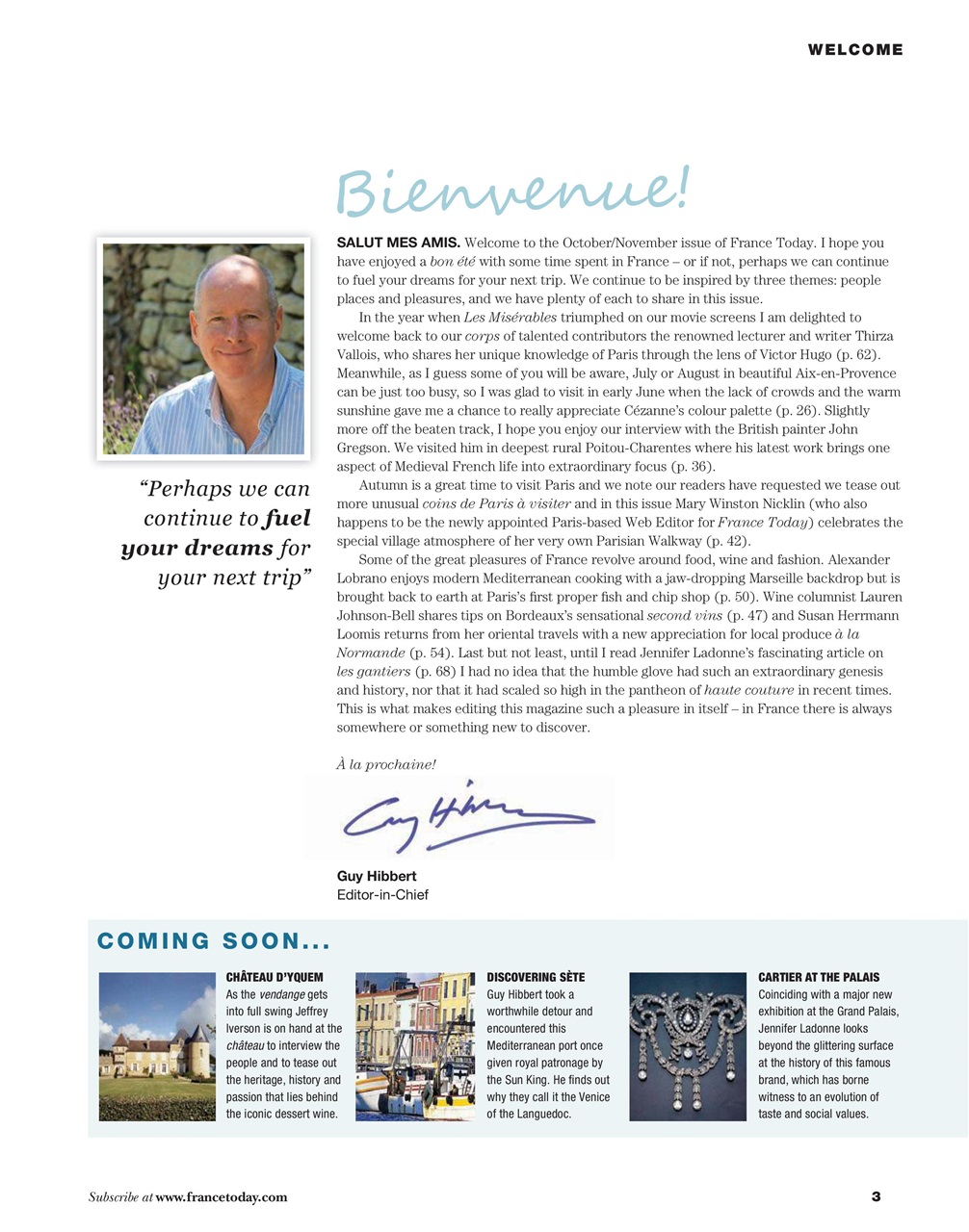 France Today Preview Pages