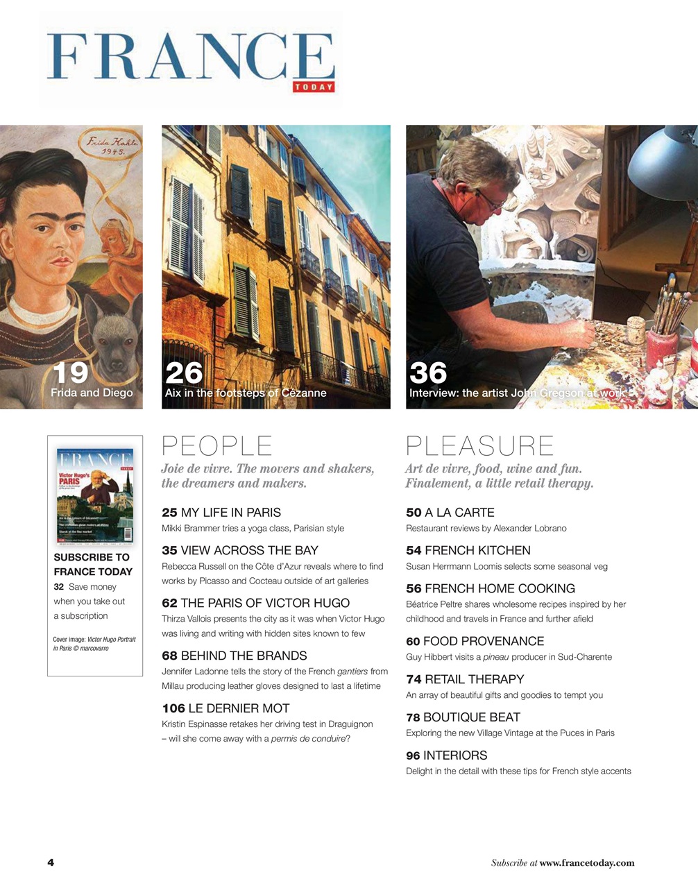 France Today Preview Pages