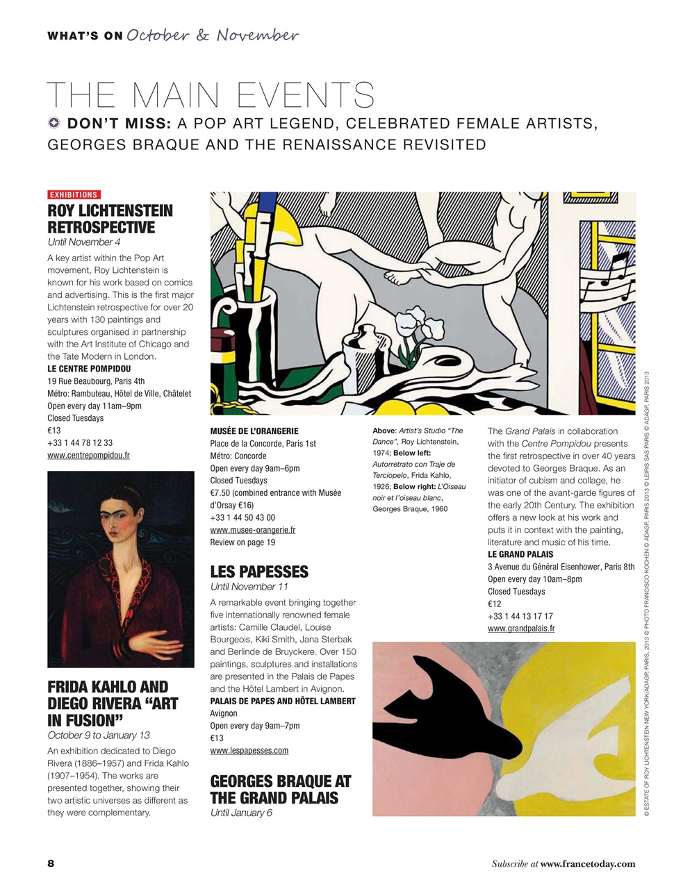 France Today Preview Pages