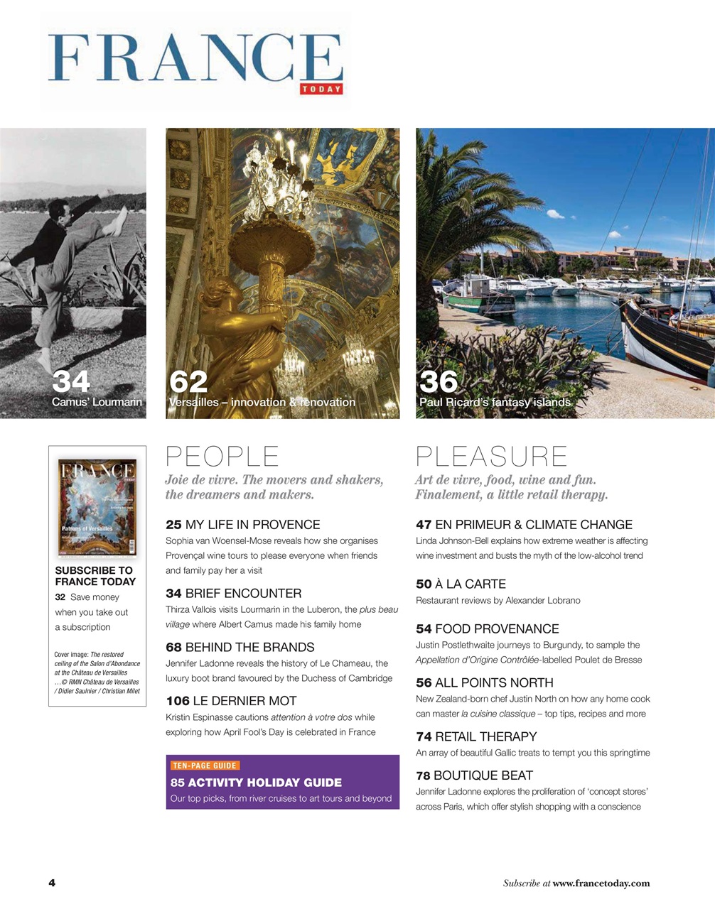 France Today Preview Pages