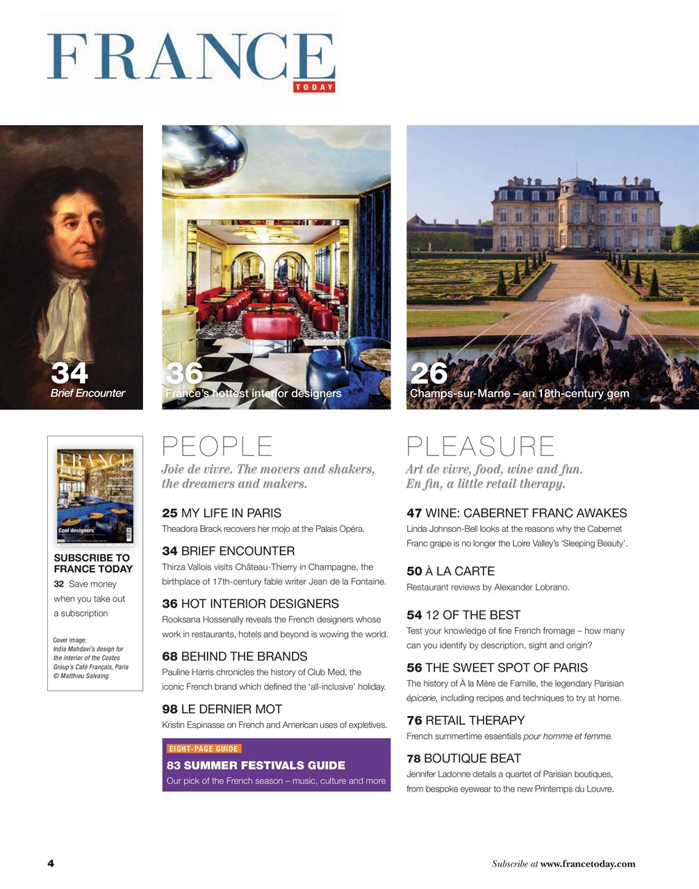 France Today Preview Pages