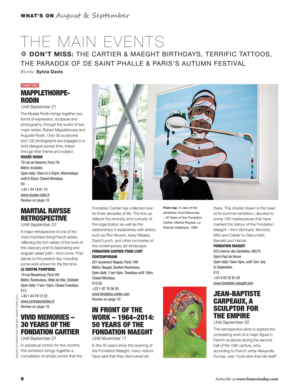 France Today Preview Pages