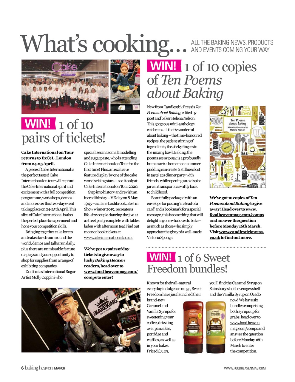 Bake & Decorate Preview Pages