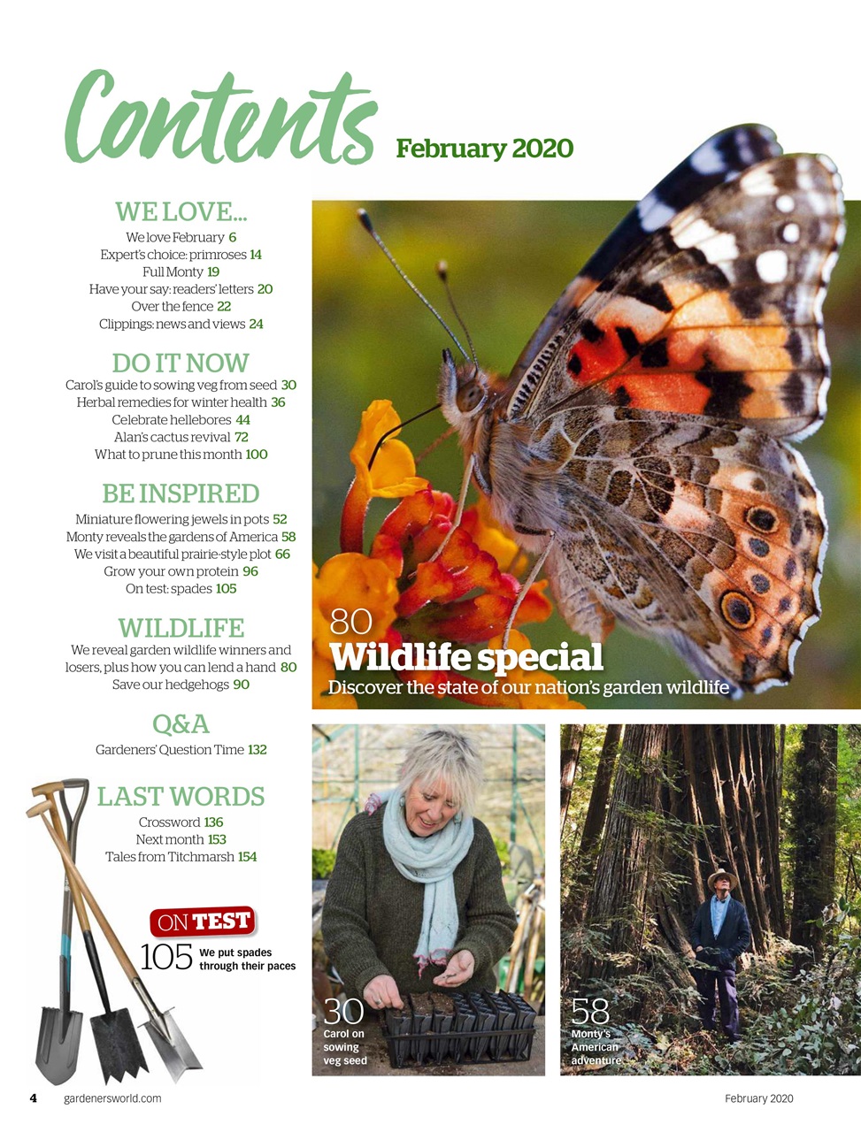 BBC Gardeners’ World Magazine Preview Pages