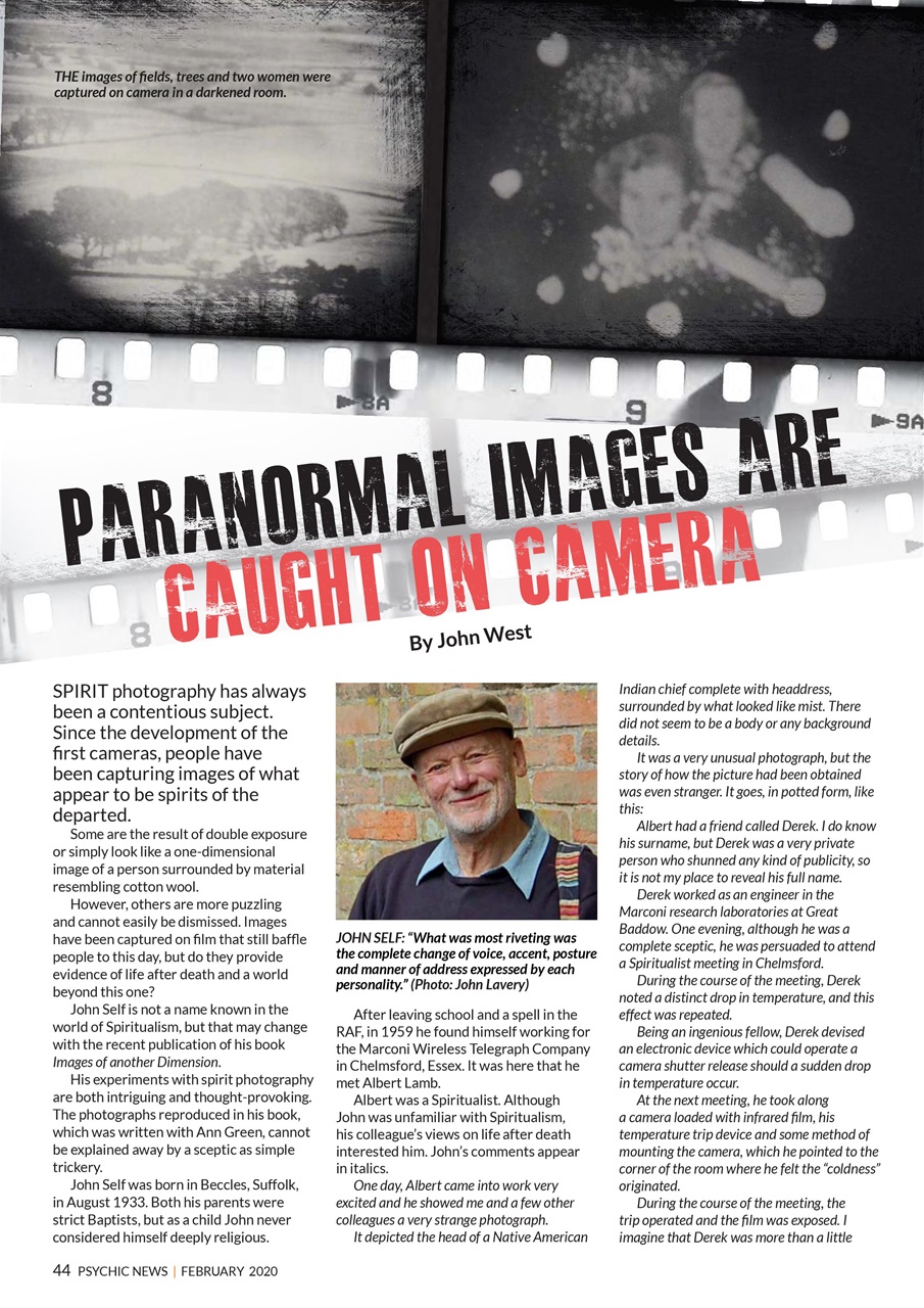 Psychic News Preview Pages
