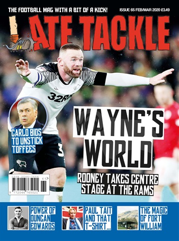 Late Tackle Football Magazine issue Jan/Feb 2020