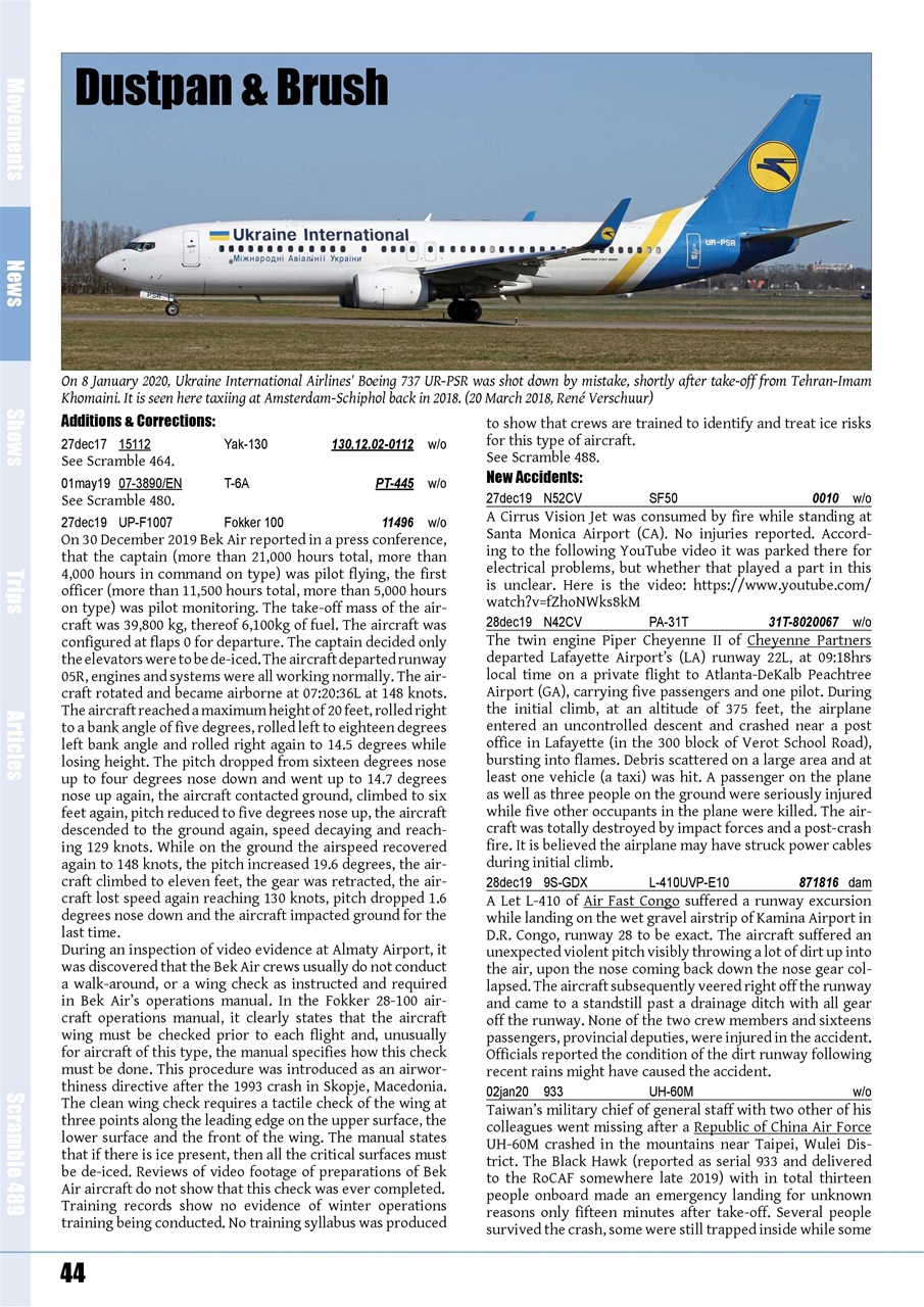 Scramble Magazine Preview Pages