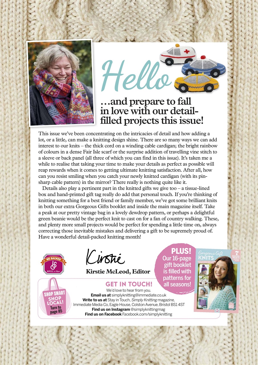 Simply Knitting Preview Pages