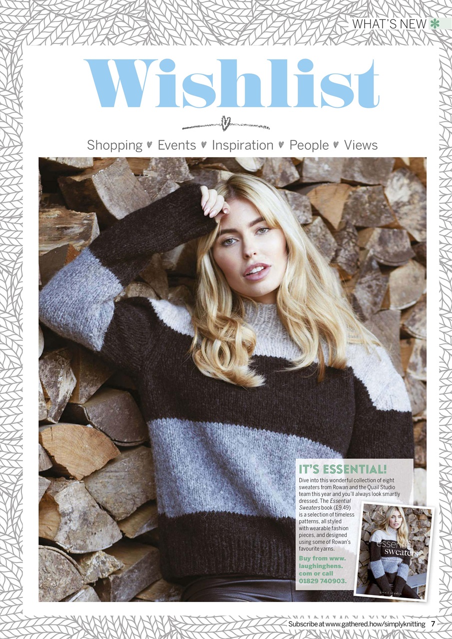 Simply Knitting Preview Pages