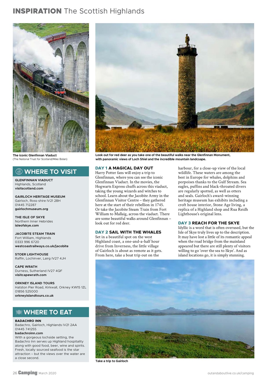 Camping Preview Pages