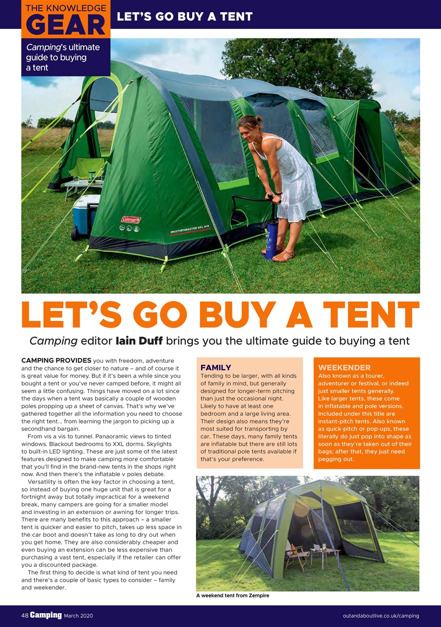 Camping Preview Pages