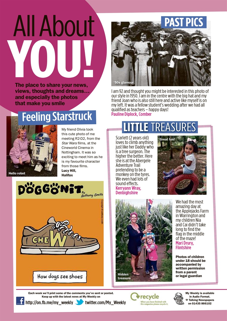 My Weekly Preview Pages