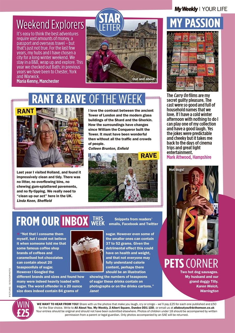 My Weekly Preview Pages