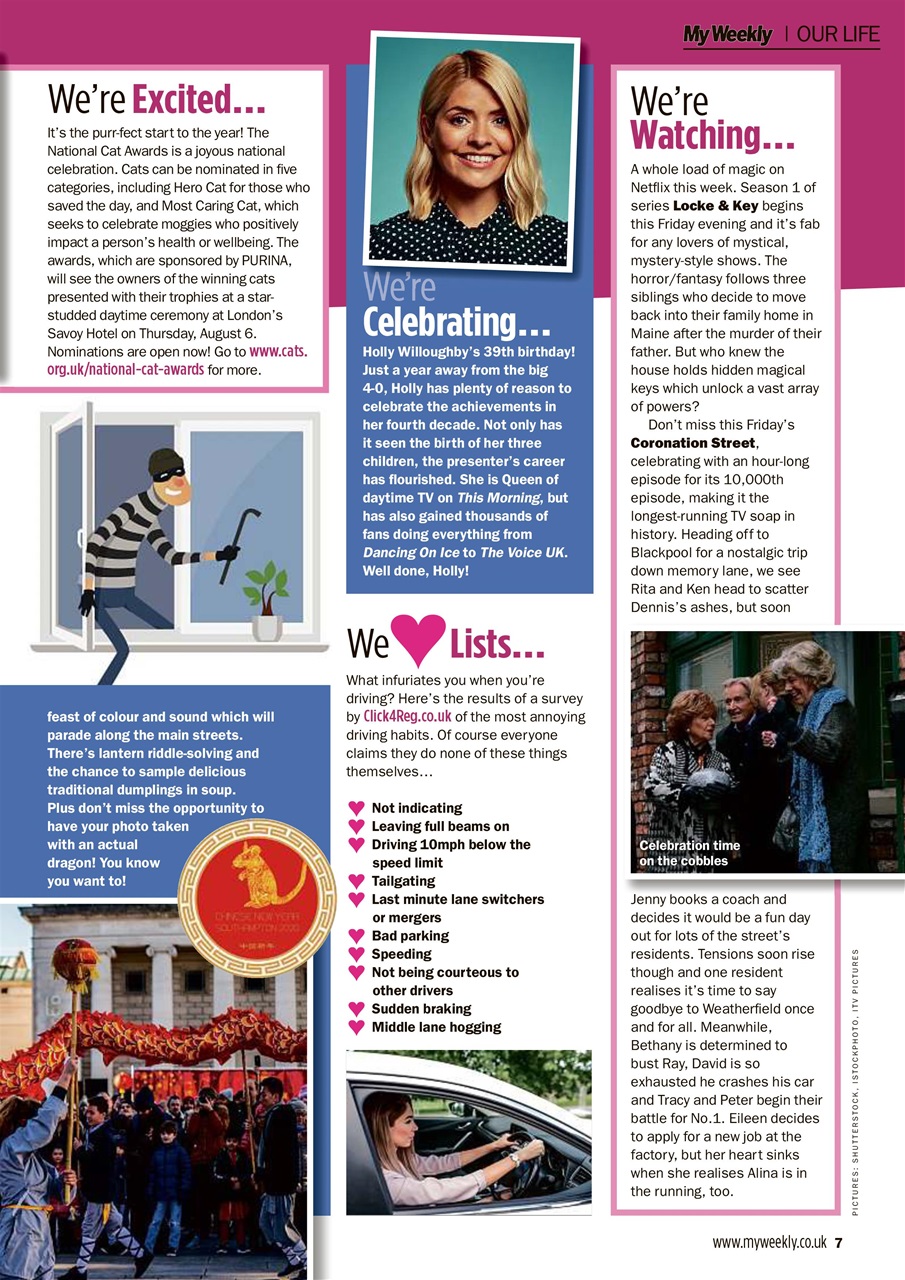 My Weekly Preview Pages