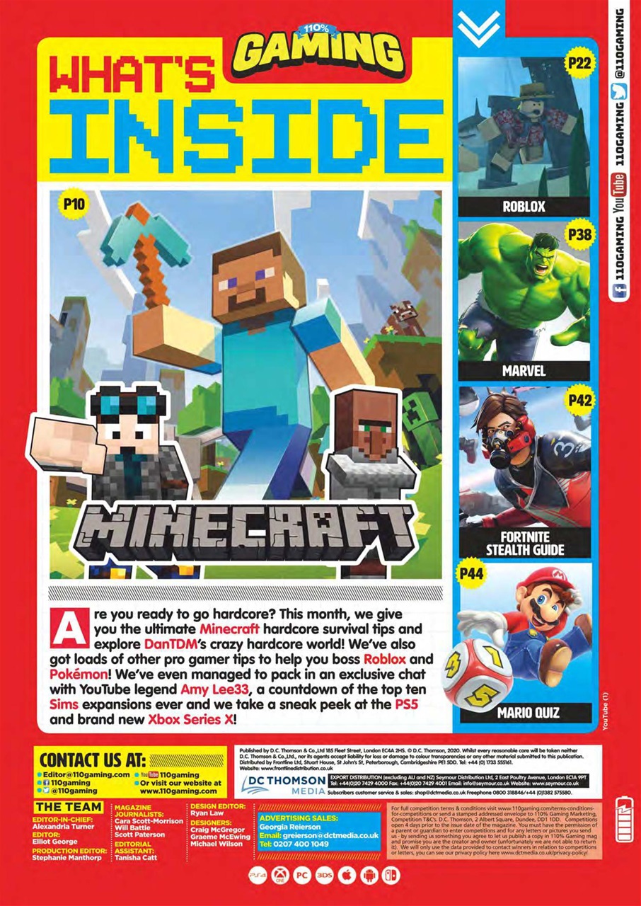 110% Gaming Preview Pages