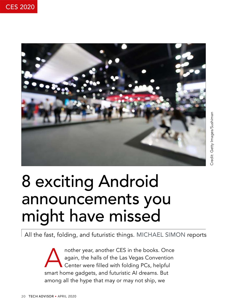 Tech Advisor Preview Pages