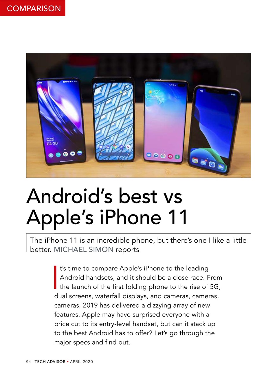 Tech Advisor Preview Pages