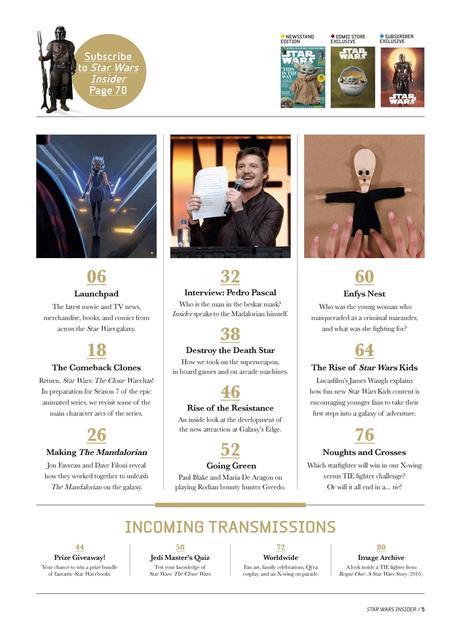 Star Wars Insider Preview Pages