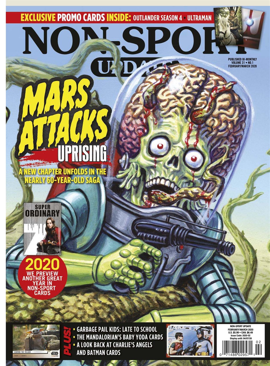 Non-Sport Update Magazine Preview Pages