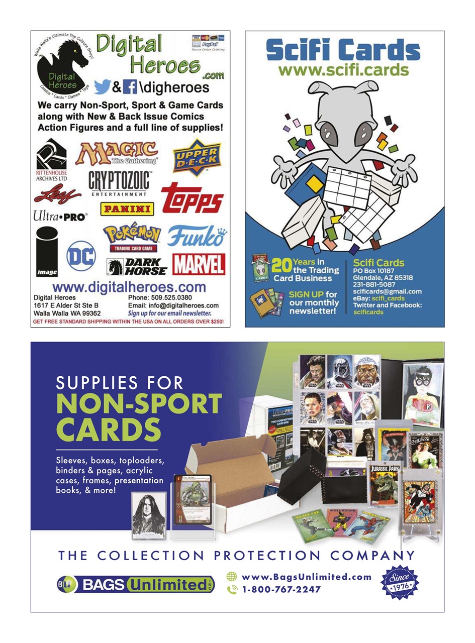 Non-Sport Update Magazine Preview Pages