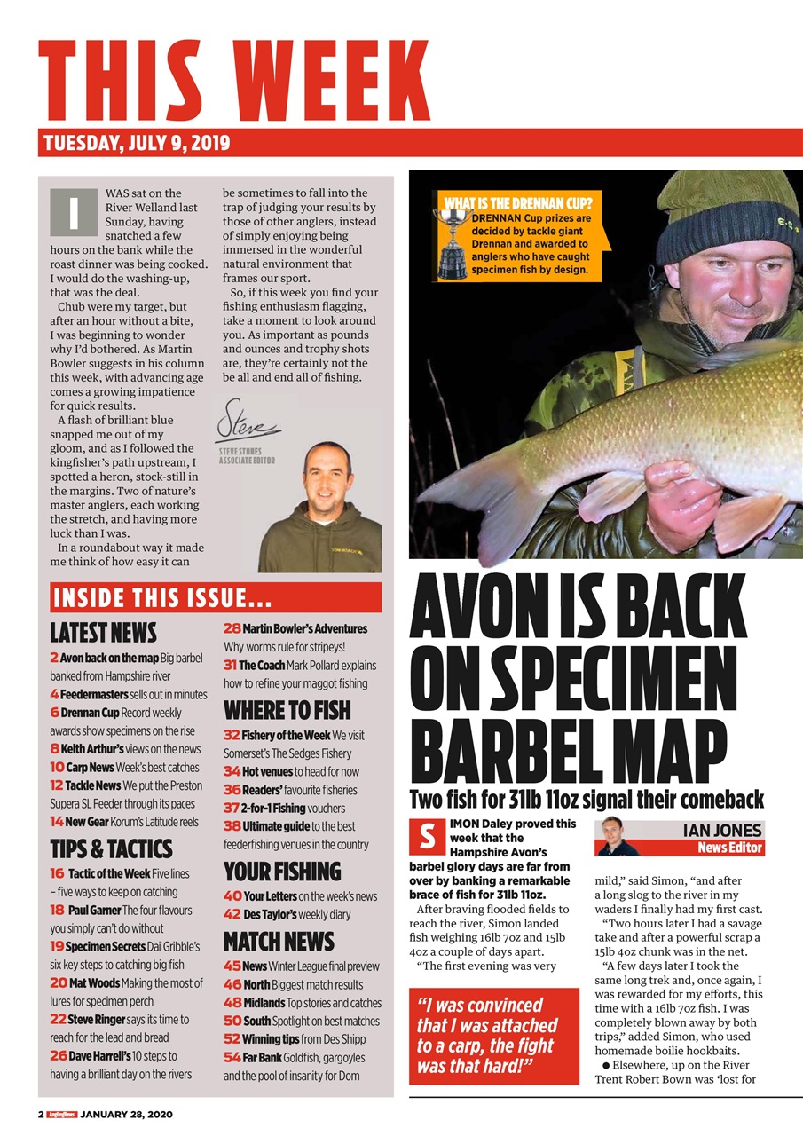 Angling Times Preview Pages